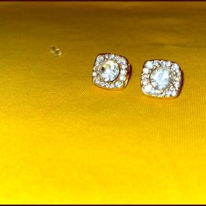 Studded Diamond Earrings (Accessory)